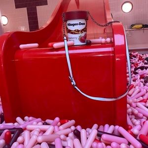 Custom ice cream bag